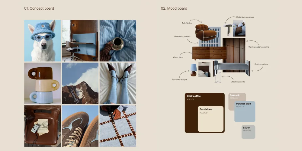 Interior design work by Luca Bagnaschino