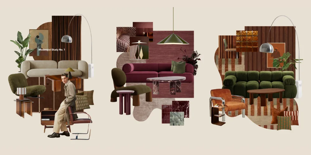 Interior design work by Luca Bagnaschino
